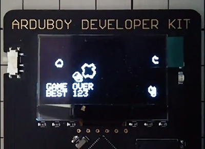 Asteroids (bootleg on Lunar Lander hardware)